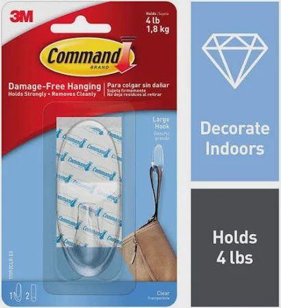 HOOK-ADHESIVE-DIAMOND/LARGE