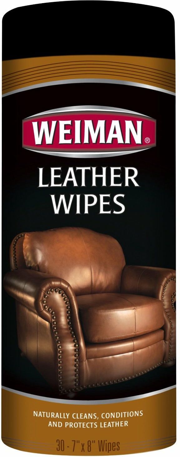 WEIMAN LEATHER WIPES 30ct- canistr