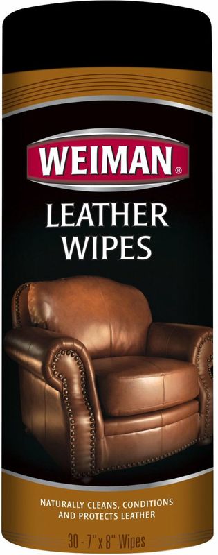 WEIMAN LEATHER WIPES 30ct- canistr