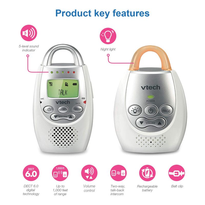 VTECH digital audio baby monitor