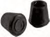 1" BLK RUBBER FLR PROTECTION