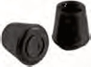 1-1/4" BLK RUBBER FLR PROTECTION# Bulk