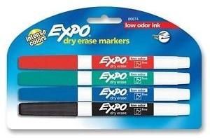 4 Color Fine Expo Mrkr Low Odor
