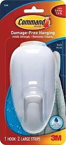 COMMAND BATHROOM HOOK