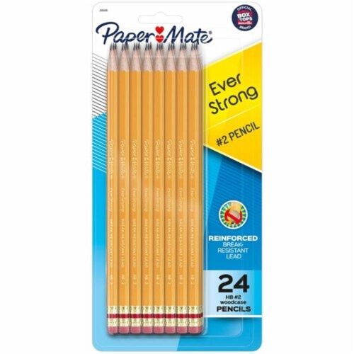 EverStrong Wooden #2 Pencils 24 Count