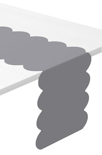14"x108" scallop table runner