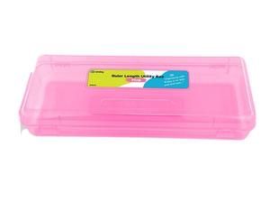 MULTIPURPOSE UTILITY BOX# RULER LENGTH - PINK