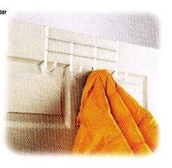 OTD 4/HOOK RACK# WHITE