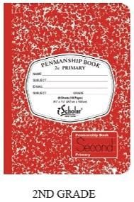 SEMI STIFF 2ND GRADE 80 SHT notebook