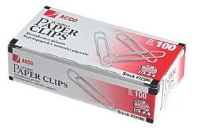 Small Paper Clips# 100/BX