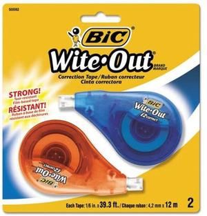 White-Out Correction Tape 2 Pk. asst color