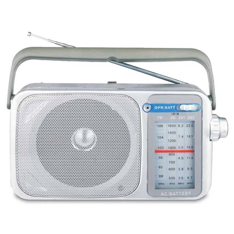 Audiobox portable 4- band radio