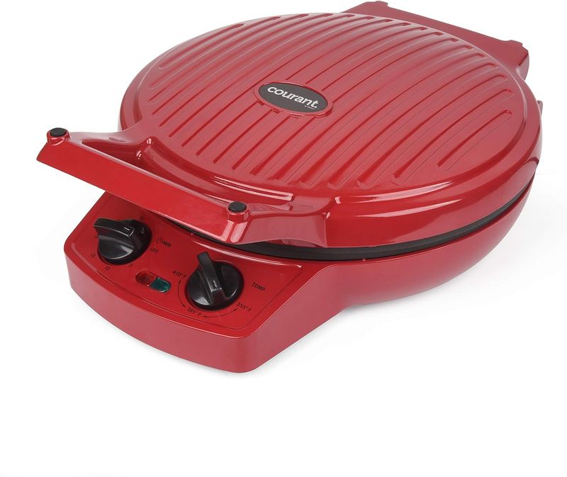 Courant 12&quot; pizza maker-Red
