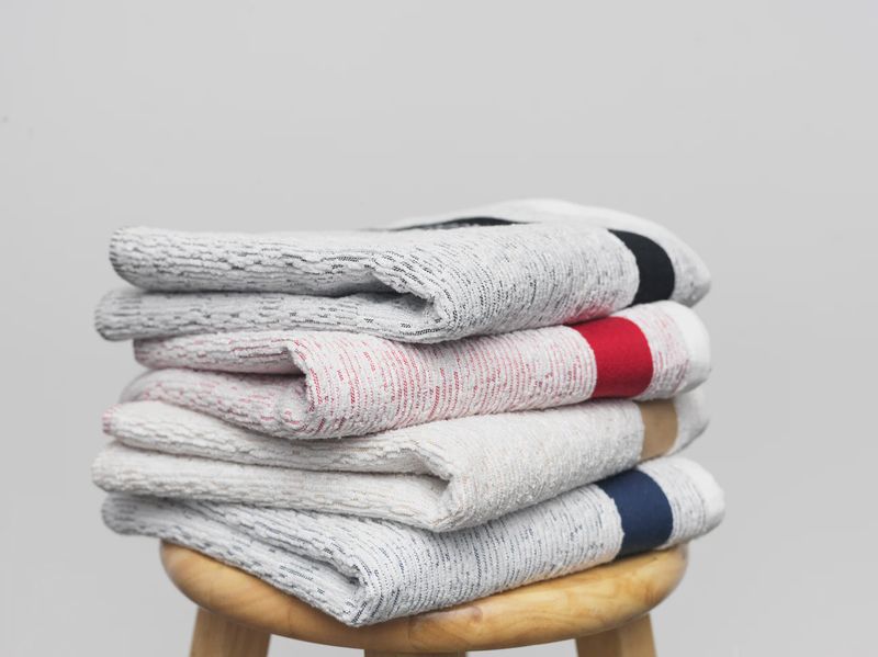 Ripple Dish Towel White