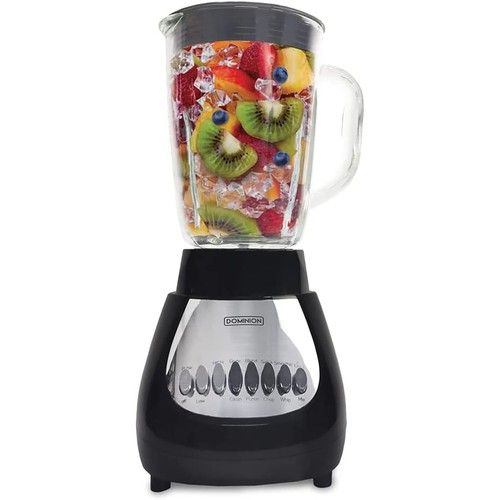 10 SPEED BLENDER GLASS JAR BLACK