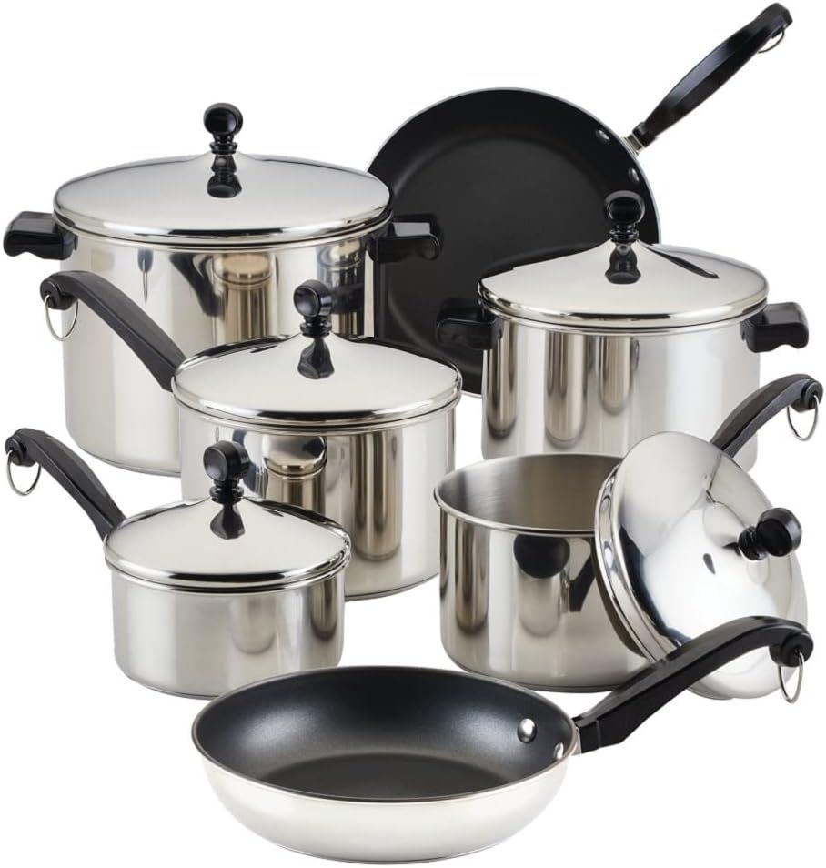 15PC SET COOKWARE CLASSIC SERIES