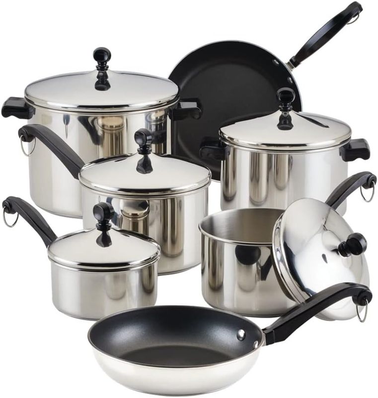 15PC SET COOKWARE CLASSIC SERIES