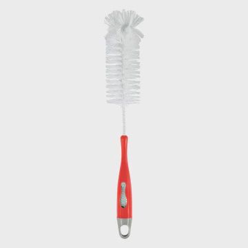 Bottle Brush with Nipple Brush Red