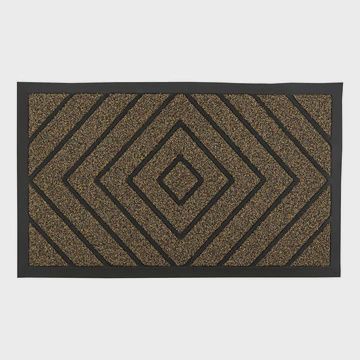 Diamond Coir Doormat Natural