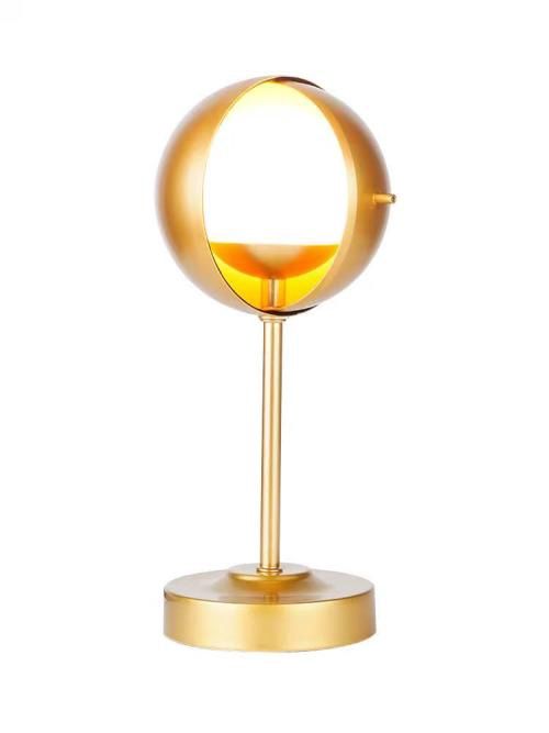 Globe Shabbos Lamp, Colour: GOLD