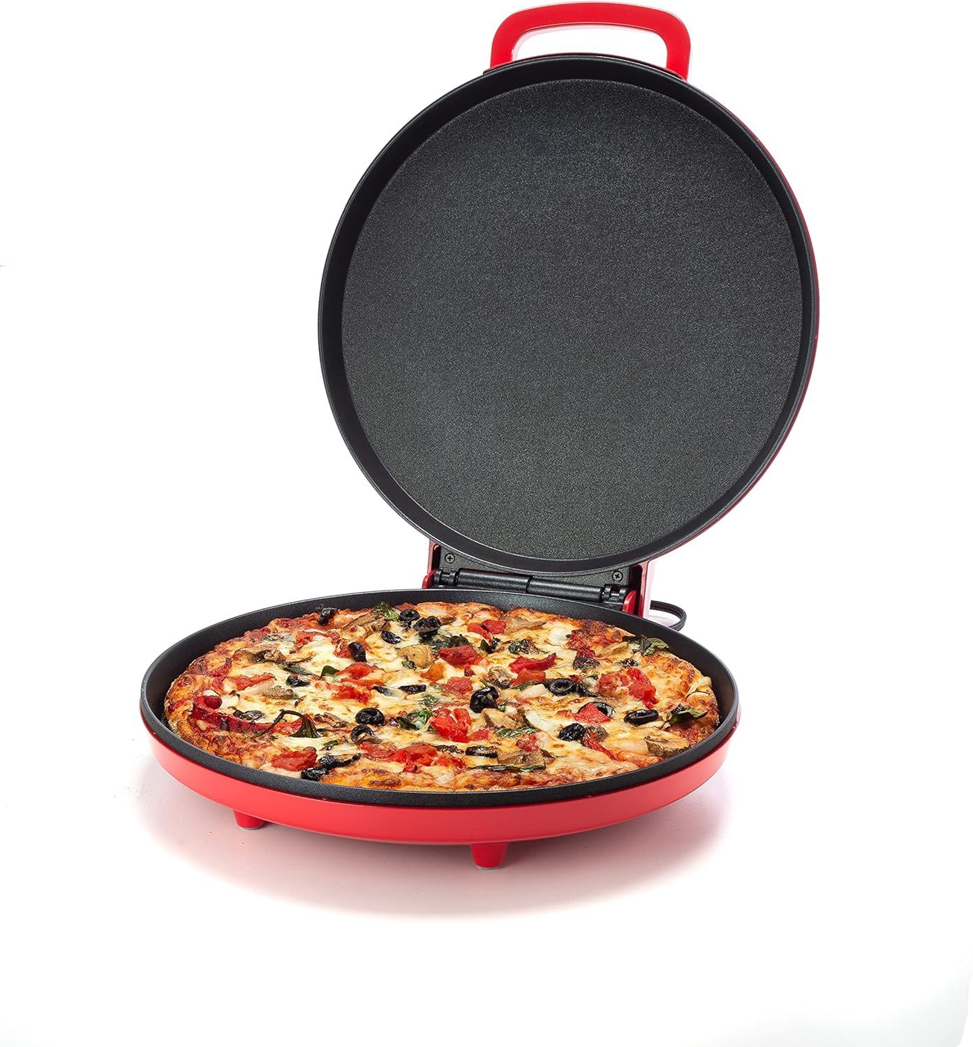 VERSA GRILL PIZZA MAKER N/S 12&quot;RED
