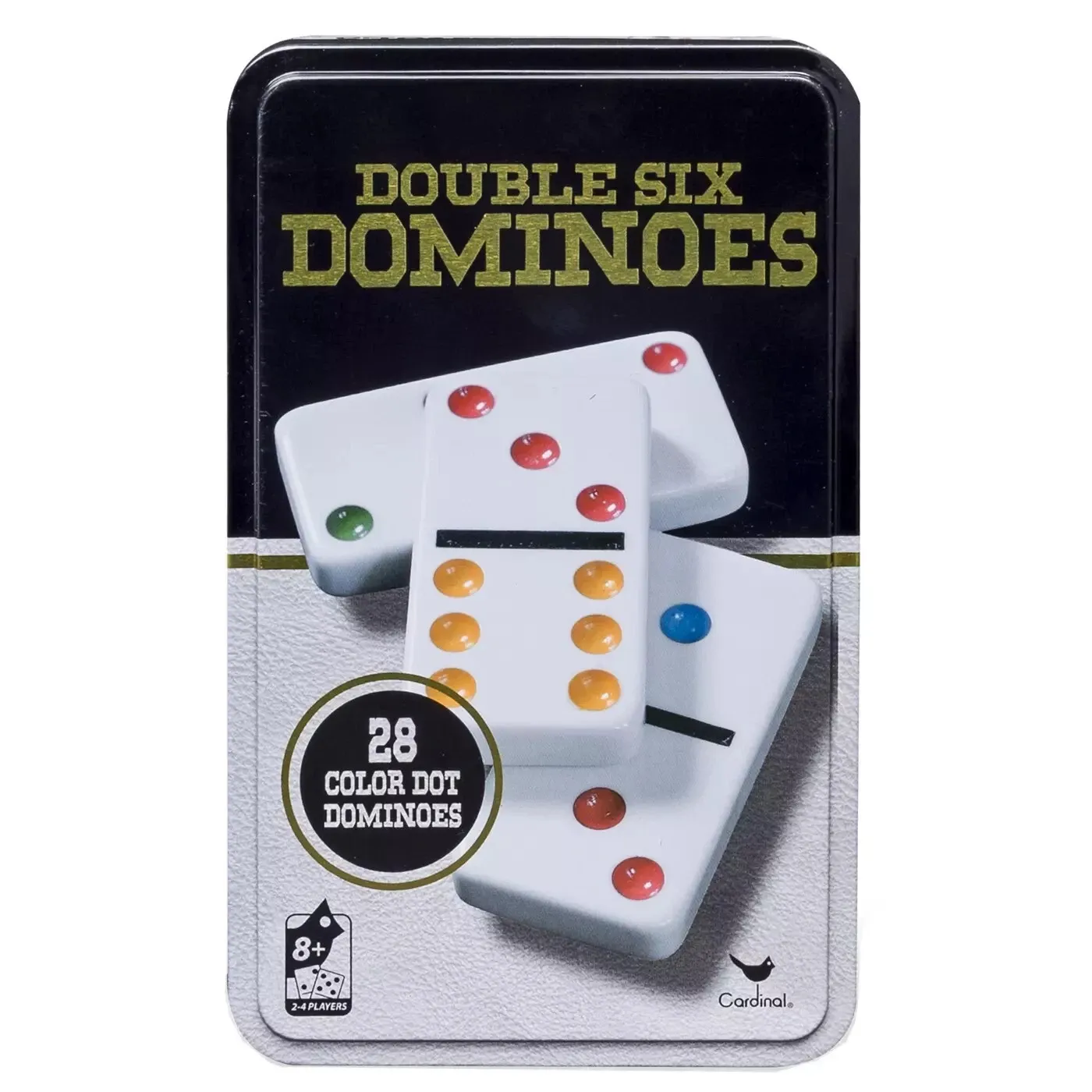7.5&quot; METAL CASE DOMINOS