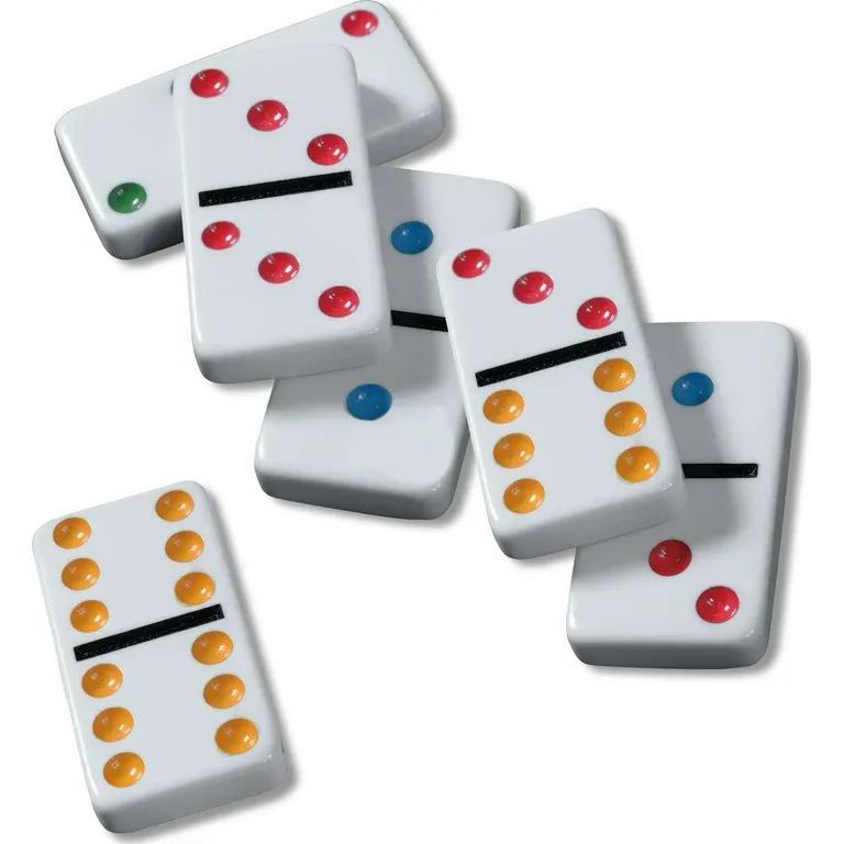 7.5" METAL CASE DOMINOS