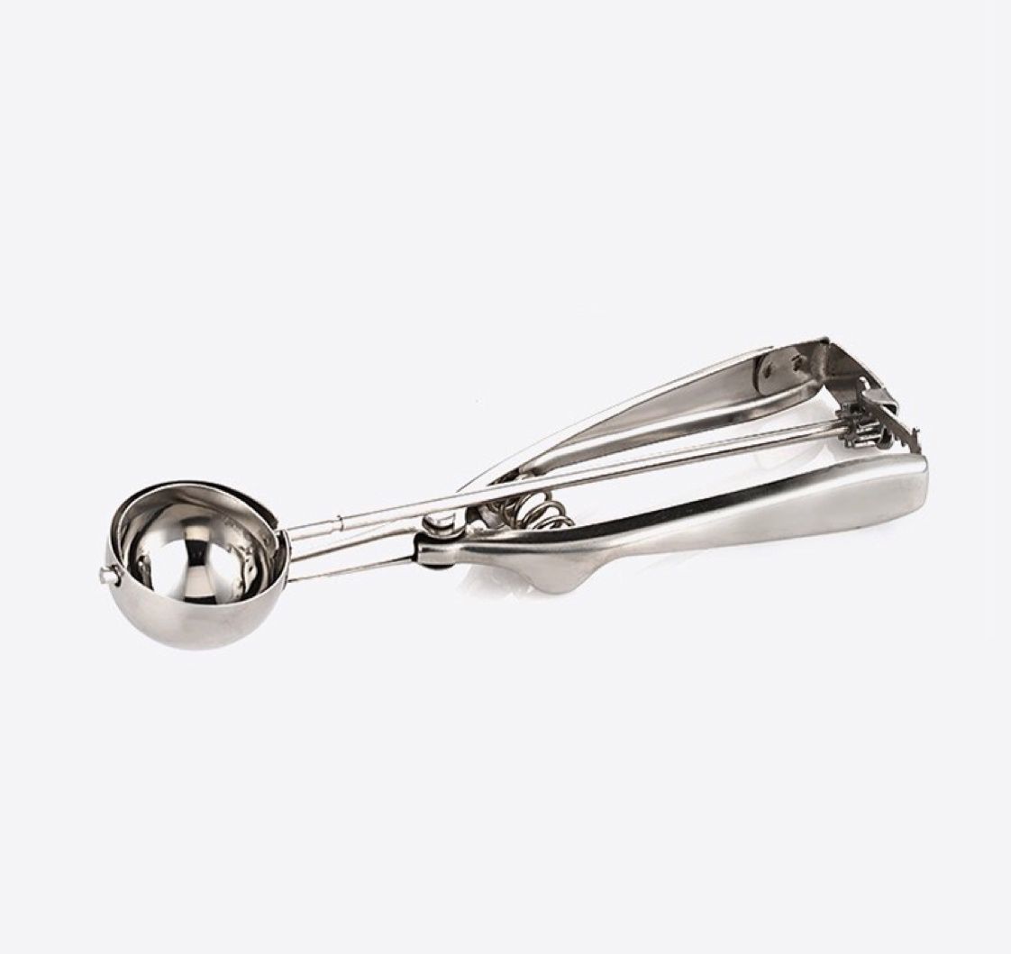 Millvado - 18/10 SS Stainless Steel Scooper, 1.37", 0.56 oz