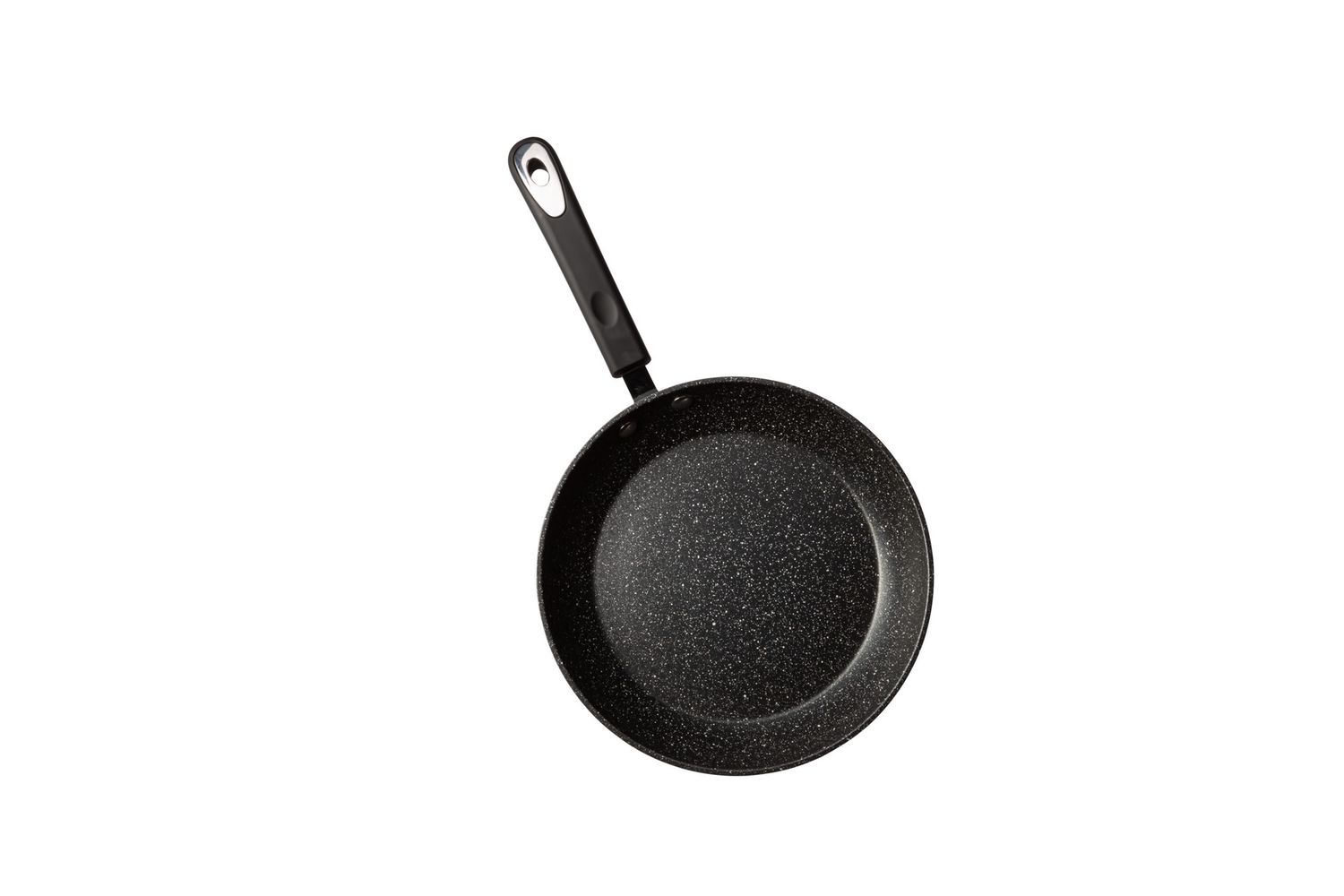 Millvado - Rainbow Non Stick Frypan# Black 8"# Soft Grip Handle