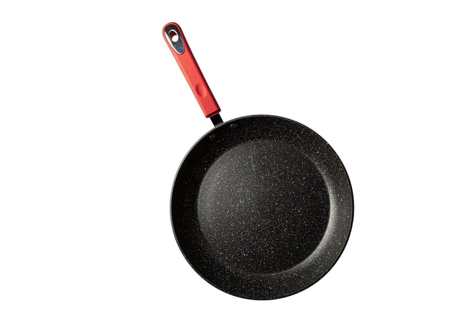 Millvado - Rainbow Non Stick Frypan# Red 11"# Soft Grip Handle