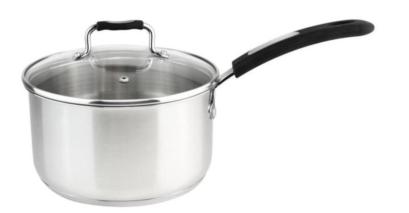 MILLVADO URBAN SS SAUCE PAN GLASS LID3QT