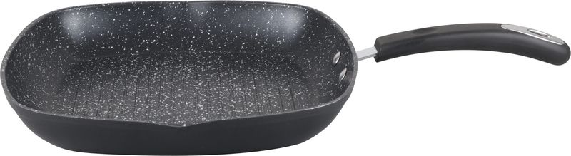 Rainbow Black Non Stick Grill Pan 11" Soft Grip Handle