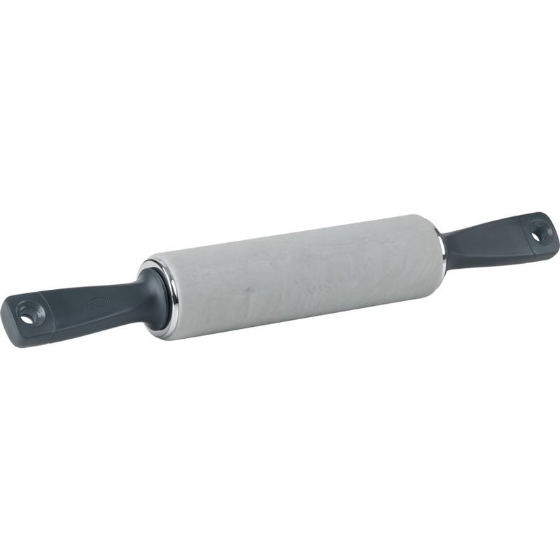 Trudeau Silicone Rolling Pin Grey Marble