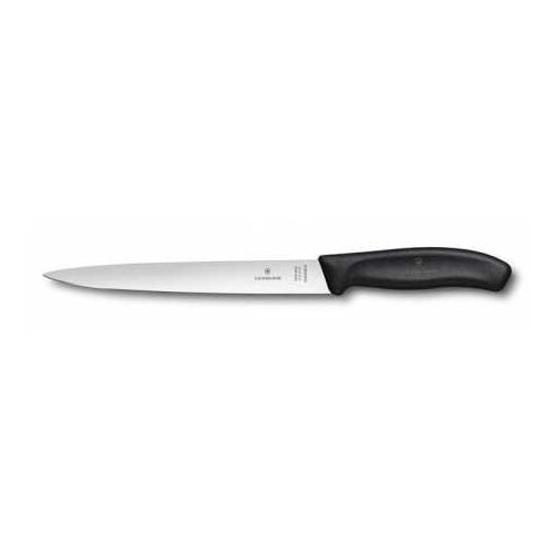 Victorinox - Fibrox Pro Carving Knife# Straight# Semi Flexible Blade# 8 "# Black