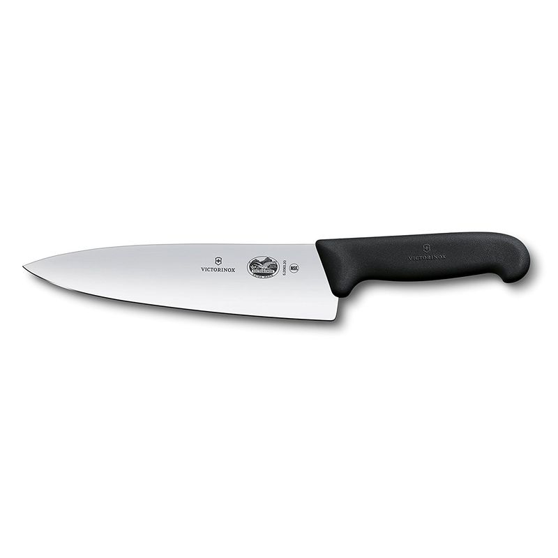 Victorinox - Fibrox Pro Chef Knife# Straight# 8 "# Black