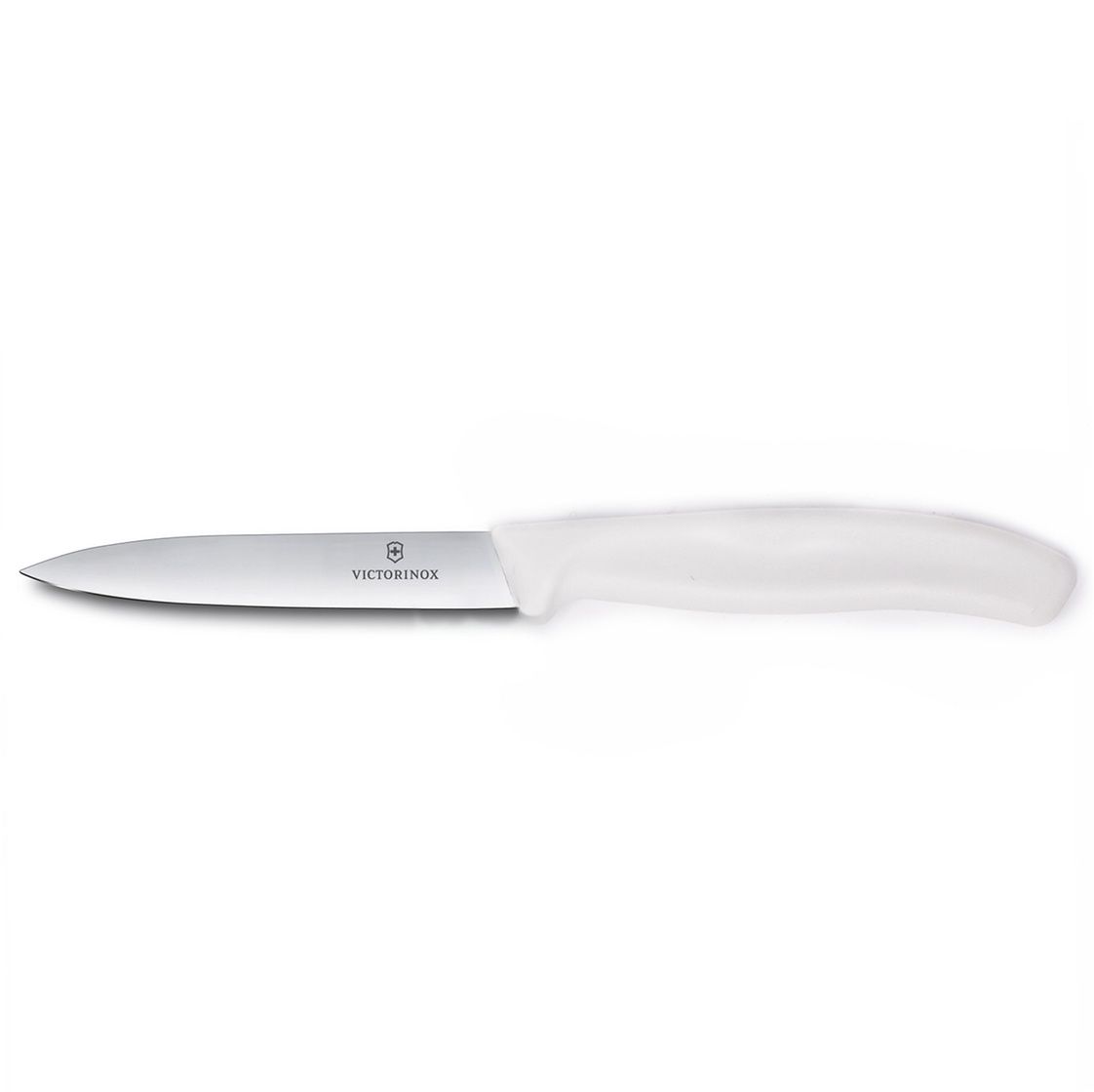 Victorinox - Swiss Classic Paring Knife# Straight# Spear Tip# 4"# White