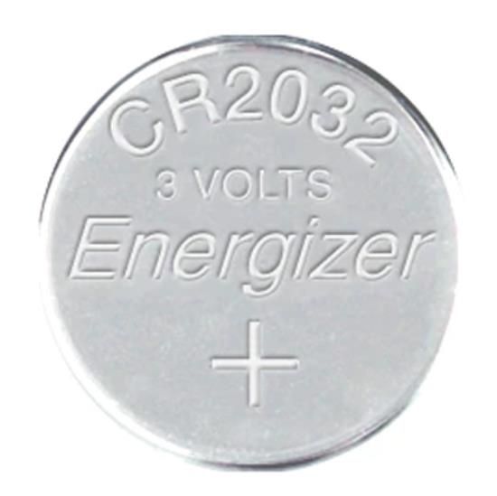 Energizer 2032 Batteries (1 Pack)  3V Lithium Coin Batteries
