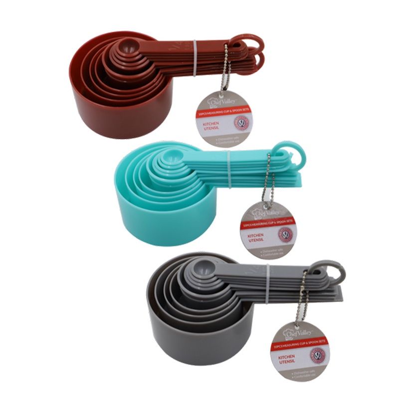 10PCS MEASURE CUPS asst