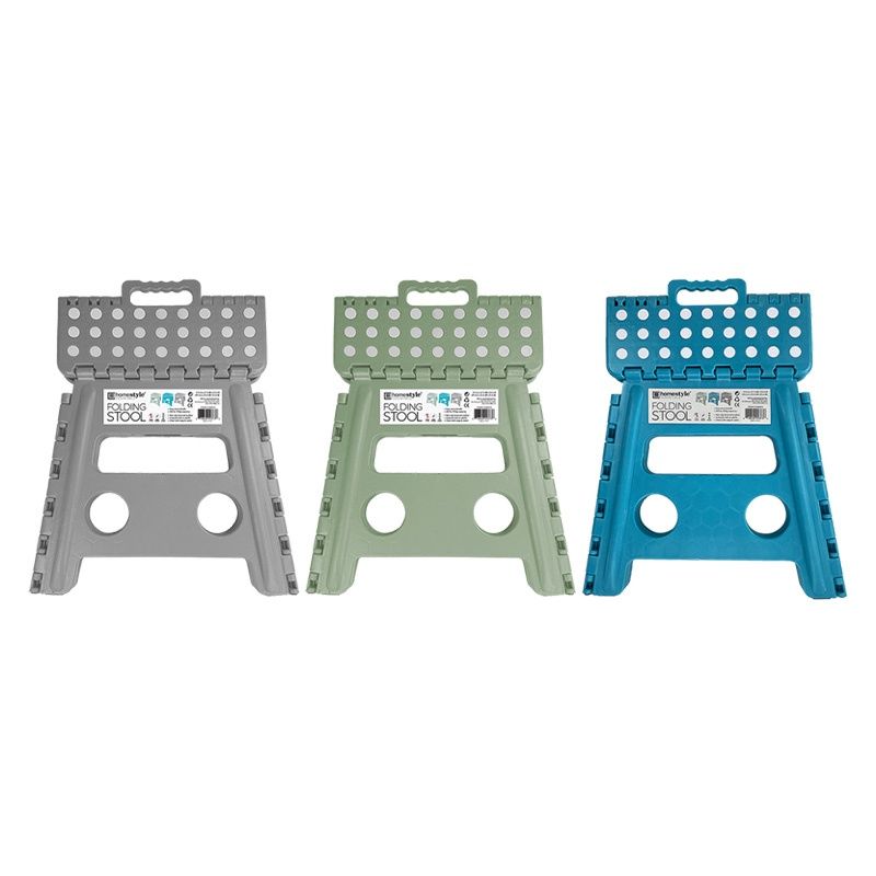 11 INCH FOLDING STEP STOOL asst