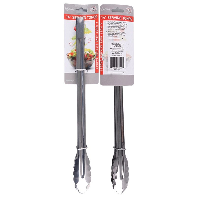 14" SS FOOD TONG