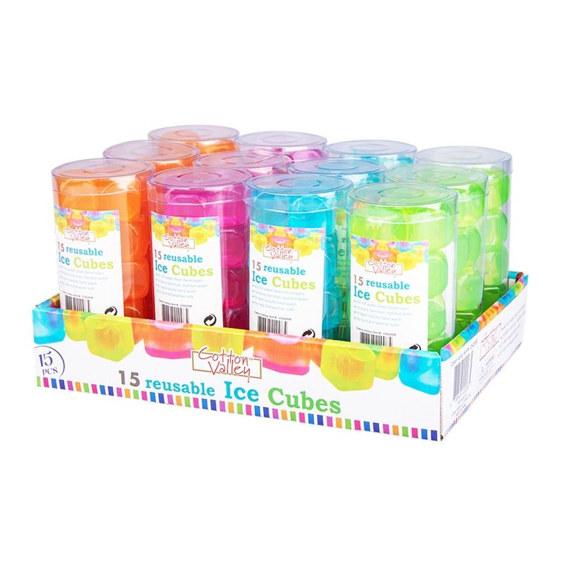 15PC ICE CUBE asst