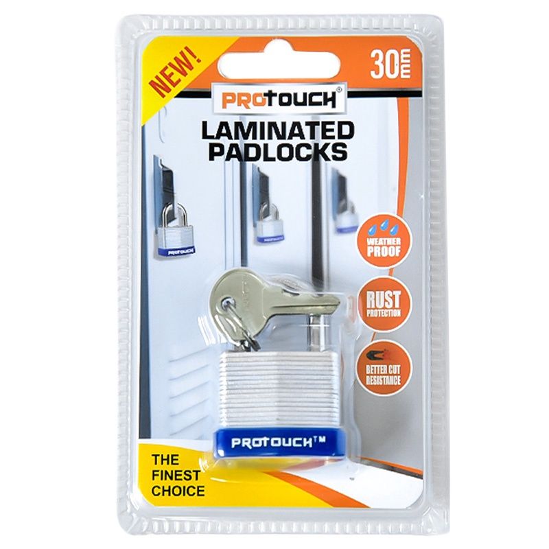 30MM LAMINATED PADLOCK