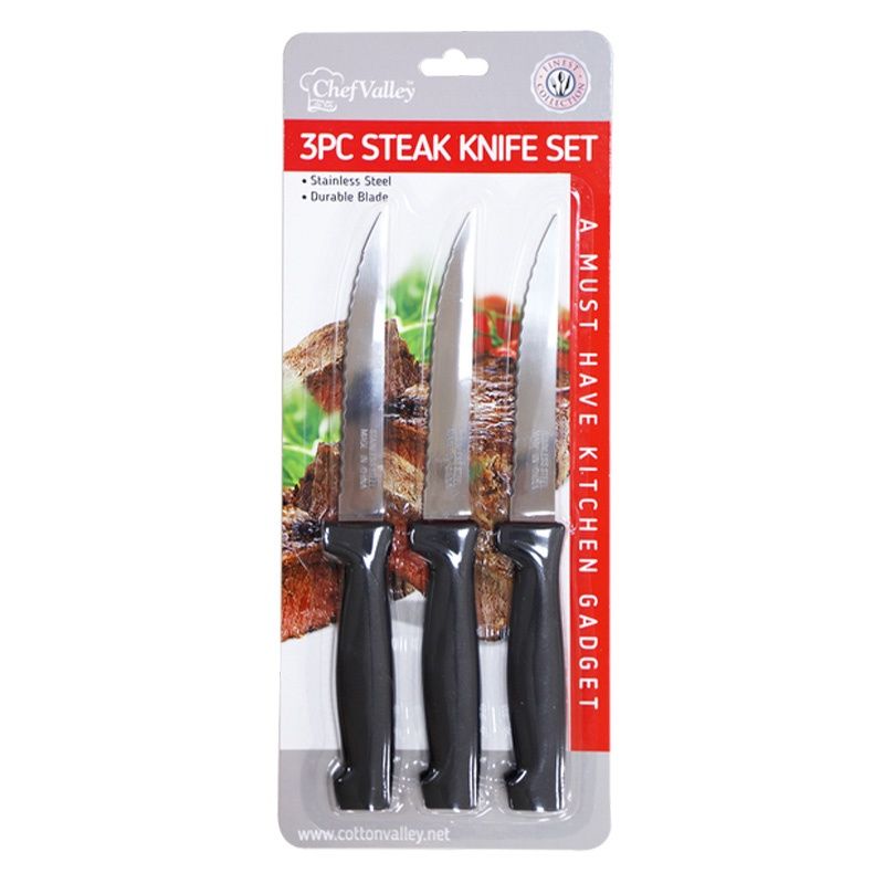 3PCS STEAK KNIFE