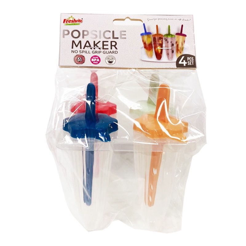 4pc ice pop molds
