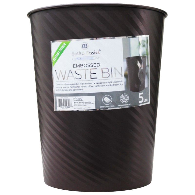 5L BRONZE SS TRASH CAN