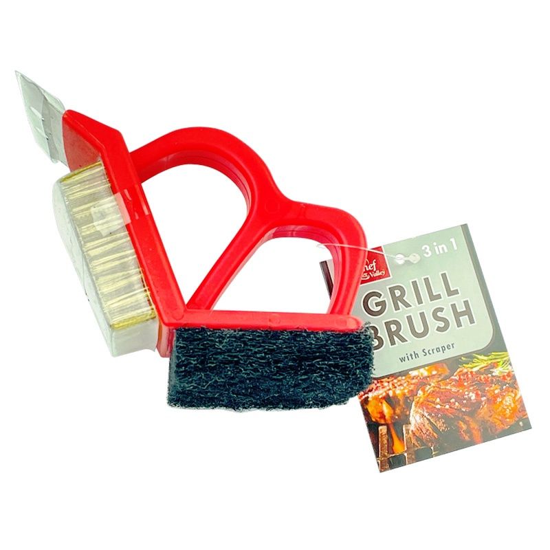 BBQ BRUSH 3 IN 1