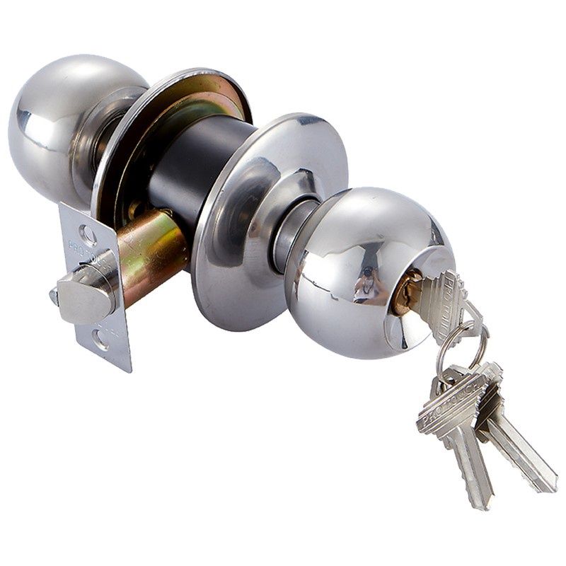 CHROME PUSH-IN LATCH DOOR