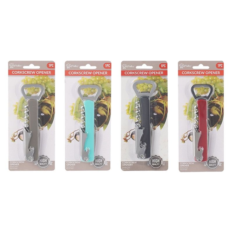 DELUXE CORKSCREW asst color