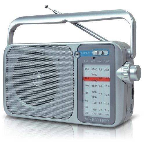 Audiobox portable 4- band radio