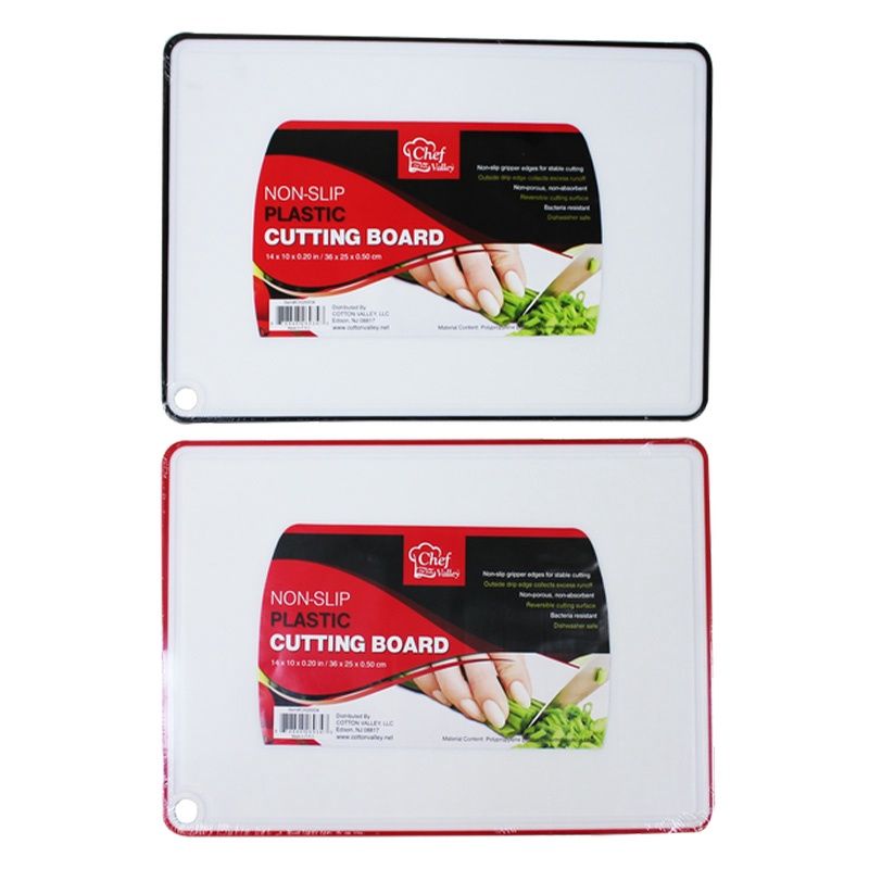 PP CUTTING BOARD 36X25X0.5CM asst